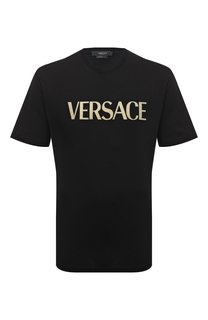 Хлопковая футболка Versace