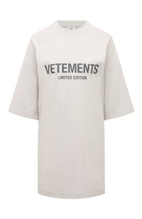 Хлопковая футболка VETEMENTS