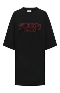 Хлопковая футболка VETEMENTS