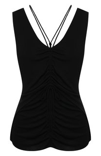 Топ из вискозы Helmut Lang
