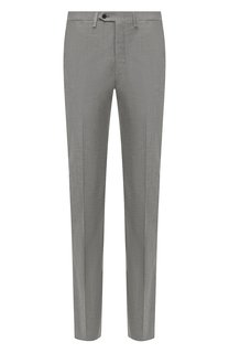 Брюки из хлопка и шерсти Kiton
