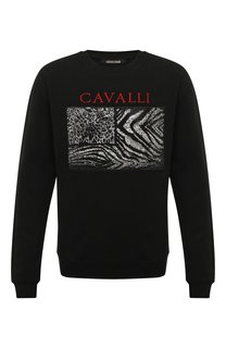 Хлопковый свитшот Roberto Cavalli