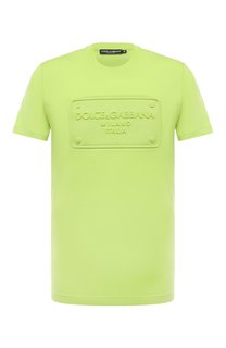 Хлопковая футболка Dolce & Gabbana