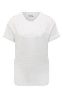 Хлопковая футболка Brunello Cucinelli