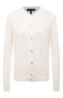Кардиган из вискозы и хлопка Escada