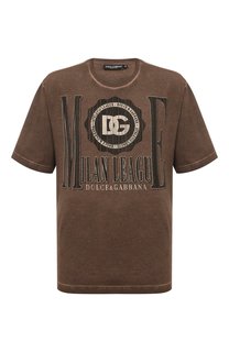 Хлопковая футболка Dolce & Gabbana