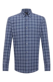 Хлопковая рубашка Ermenegildo Zegna
