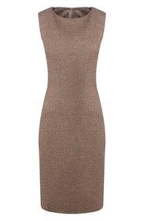 Кашемировое платье без рукавов Kiton
