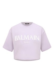 Хлопковая футболка Balmain