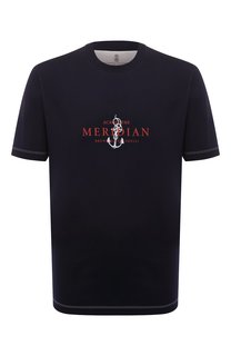 Хлопковая футболка Brunello Cucinelli