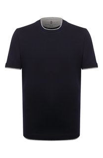 Хлопковая футболка Brunello Cucinelli