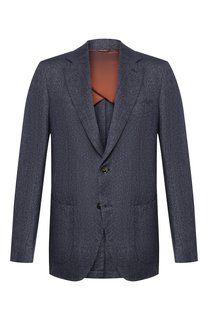 Пиджак из смеси кашемира и льна Loro Piana
