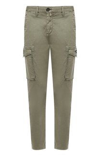 Хлопковые брюки-карго Aeronautica Militare