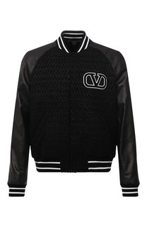 Комбинированный бомбер Valentino