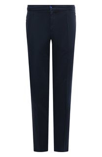 Брюки из хлопка и шерсти Marco Pescarolo