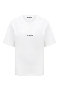Хлопковая футболка Acne Studios