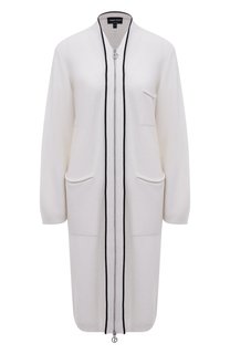 Кардиган из кашемира и хлопка Giorgio Armani