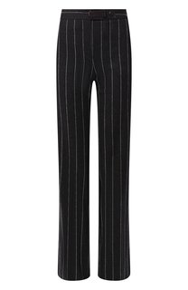 Шерстяные брюки в полоску Giorgio Armani