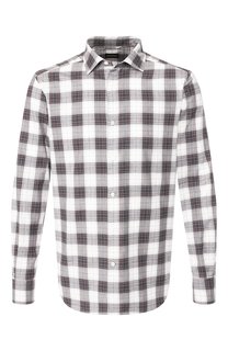 Хлопковая рубашка Ermenegildo Zegna