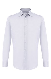 Хлопковая сорочка с воротником кент Brioni