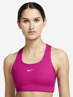 Спортивный топ бра Nike Swoosh, Розовый