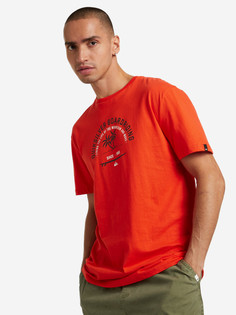 Футболка мужская Quiksilver Sun Stroke Flaxton, Красный