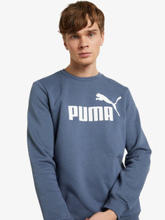 Свитшот мужской PUMA ESS Big Logo Crew, Серый
