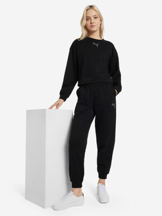 Спортивный костюм женский PUMA Loungewear, Черный