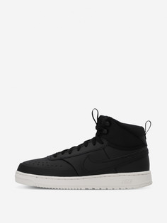 Кеды мужские Nike Court Vision Mid, Черный