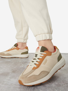 Кроссовки женские Kappa Authentic Run Mesh, Бежевый