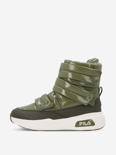 Кроссовки утепленные женские FILA Cephea Velcro, Зеленый