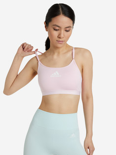 Спортивный топ бра adidas, Розовый