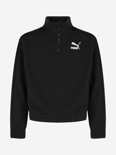 Толстовка для девочек PUMA T7, Черный