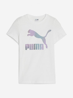 Футболка для девочек PUMA Classics, Белый