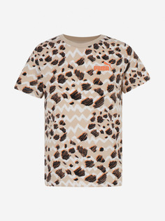 Футболка для девочек PUMA Ess Mix, Бежевый