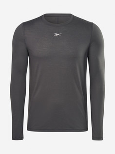 Лонгслив мужской Reebok, Черный