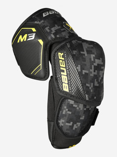 Налокотники хоккейные детские Bauer Supreme M3 INT, Черный Бауэр