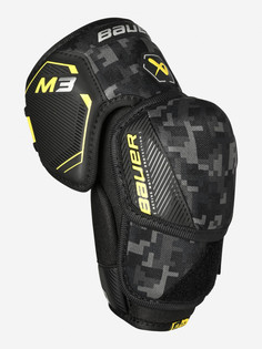 Налокотники хоккейные детские Bauer Supreme M3 JR, Черный Бауэр