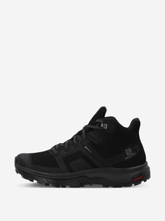 Ботинки женские Salomon Outline Prism Mid GTX, Черный