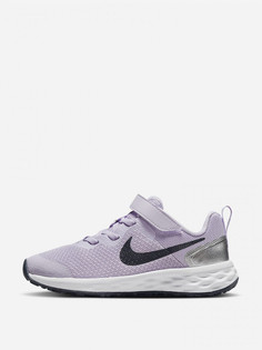 Кроссовки для девочек Nike Nike Revolution 6 NN (PSV), Фиолетовый