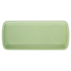 Блюдо прямоугольное Easy Life tiffany зелёный 36х16 см