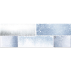 Плита облицовочная Alma Ceramica New York рельефная 20X60 см голубой
