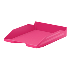 Лоток для бумаг Erich Krause Office Bubble Gum розовый