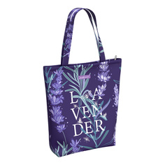 Сумка-шоппер на молнии Erich Krause 14 L Lavender
