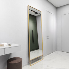 Зеркало в раме Genglass Halfeo slim leg gold XL GGM-15-1-3 золотой