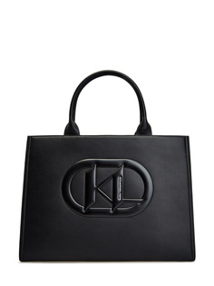 Сумка K/Monogram Patch из гладкой телячьей кожи Karl Lagerfeld