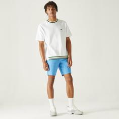 Мужские шорты- шорты Lacoste из льна REGULAR FIT