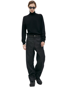 Широкие джинсы с фигурными швами Oamc