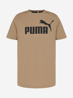 Футболка мужская PUMA Ess Logo, Коричневый