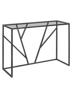 Консоль GreenWeen EVA, черная, тонированное стекло 1000х350х810
